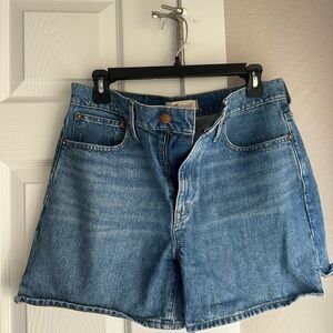 Madewell Relaxed Mid Length Denim Shorts
